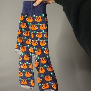 Express Cute Sloth Socks - Long